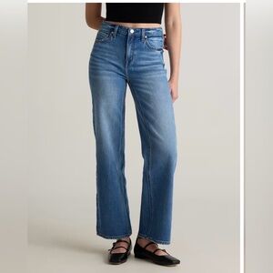 Quince Flare & Wide Leg Blue Jeans
31 waist x 30 length